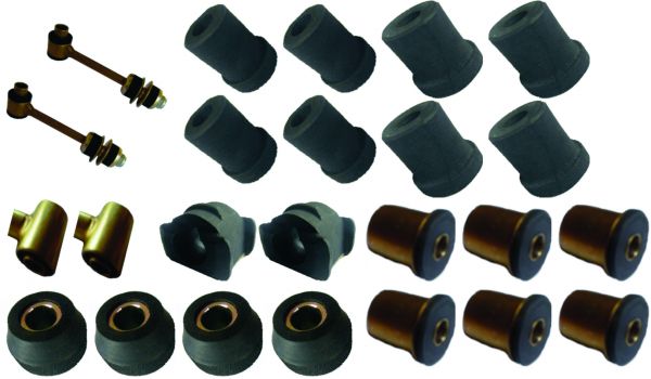KIT COMPLETO BUCHA SUSPENSÃO DT/TR FORD PAMPA