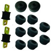 KIT BUCHA AMORTECEDOR DT/TR L-200 GL/GLS/SPORT