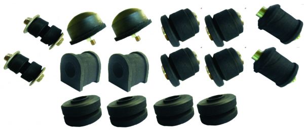 KIT COMPLETO BUCHA SUSPENSÃO DT L-200 GLS