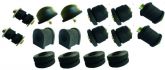 KIT COMPLETO BUCHA SUSPENSÃO DT L-200 GLS